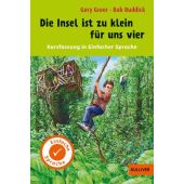 Kurzfassung in Einfacher Sprache. Die Insel ist zu klein für uns vier, Greer, Gery/Ruddick, Bob, EAN/ISBN-13: 9783407824677