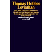 Leviathan oder Stoff, Form und Gewalt eines kirchlichen und bürgerlichen Staates, Hobbes, Thomas, EAN/ISBN-13: 9783518280621