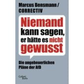 Niemand kann sagen, er hätte es nicht gewusst, Bensmann, Marcus/CORRECTIV, Galiani Berlin, EAN/ISBN-13: 9783869713113