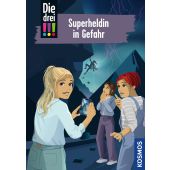 Die drei !!!, 105, Superheldin in Gefahr, Heger, Ann-Katrin, Franckh-Kosmos Verlags GmbH & Co. KG, EAN/ISBN-13: 9783440177051
