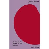 lieder an das große nichts, Liebert, Juliane, Suhrkamp, EAN/ISBN-13: 9783518429822