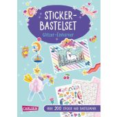 Sticker-Bastelset: Glitzer-Einhörner, Poitier, Anton, Carlsen Verlag GmbH, EAN/ISBN-13: 9783551191885