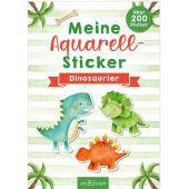 Meine Aquarell-Sticker - Dinosaurier, Ars Edition, EAN/ISBN-13: 4014489134398