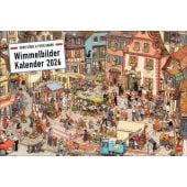 Göbel & Knorr Wimmelbilder Edition Kalender 2026, Göbel, Doro/Knorr, Peter, Heye Verlag GmbH, EAN/ISBN-13: 9783756411627