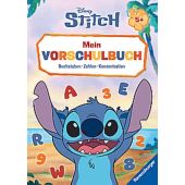 Disney Stitch - Das große Vorschulbuch: Buchstaben, Zahlen, Konzentration, Hahn, Stefanie, EAN/ISBN-13: 9783473498635