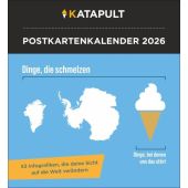 Katapult Postkartenkalender 2026 - 53 Infografiken, die deine Sicht auf die Welt verändern, EAN/ISBN-13: 9783840039911