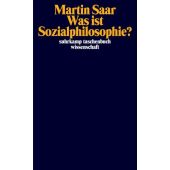 Was ist Sozialphilosophie?, Saar, Martin, Suhrkamp, EAN/ISBN-13: 9783518300534