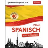Spanisch Sprachkalender 2026 - Spanisch lernen leicht gemacht - Tagesabreißkalender, Harenberg, EAN/ISBN-13: 9783840035869