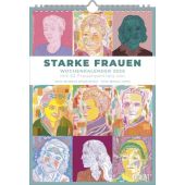 Starke Frauen Wochenkalender 2026 - Porträts und Biografien auf 53 Wochenblättern - Format 21,0 x 29,7 cm - Spiralbindung, EAN/ISBN-13: 4069095008229