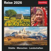 Reise Tagesabreißkalender 2026 - Kulturkalender - Städte, Menschen, Landschaften, Harenberg, EAN/ISBN-13: 9783840035548