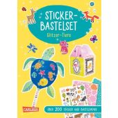 Sticker-Bastelset: Glitzer-Tiere, Poitier, Anton, Carlsen Verlag GmbH, EAN/ISBN-13: 9783551191892