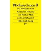 Blödmaschinen II, Metz, Markus/Seeßlen, Georg, Suhrkamp, EAN/ISBN-13: 9783518128466