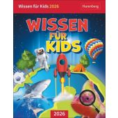 Wissen für Kids Tagesabreißkalender 2026, Schlitt, Christine/Goics, Silvia/Strzelecki, Carmen, EAN/ISBN-13: 9783840035517