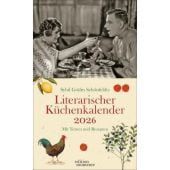 Sybil Gräfin Schönfeldts Literarischer Küchenkalender Wochenkalender 2026 - Mit Texten und Rezepten, EAN/ISBN-13: 9783840041112