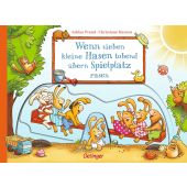 Wenn sieben kleine Hasen tobend übern Spielplatz rasen, Praml, Sabine, EAN/ISBN-13: 9783751205092