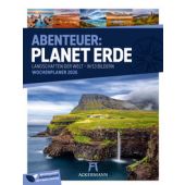 Planet Erde - Landschaften der Welt - Wochenplaner Kalender 2026, Ackermann Kunstverlag GmbH, EAN/ISBN-13: 9783838436005
