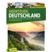 Abenteuer Deutschland - Naturparadiese Wochenplaner Kalender 2026, Ackermann Kunstverlag GmbH, EAN/ISBN-13: 9783838436272