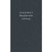 Handstreiche, Braun, Volker, Suhrkamp, EAN/ISBN-13: 9783518428498