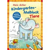 Mein dicker Kindergarten-Malblock: Tiere, Carlsen Verlag GmbH, EAN/ISBN-13: 9783551186409
