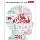 Der Philosophie-Kalender Tagesabreißkalender 2026, Hattstein, Markus/Brüning, Barbara, Harenberg, EAN/ISBN-13: 9783840036477