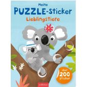 Meine Puzzle-Sticker - Lieblingstiere, Ars Edition, EAN/ISBN-13: 9783845858791