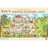 R.S. Berner Wimmel-Kalender 2026, Berner, Rotraut Susanne, Heye Verlag GmbH, EAN/ISBN-13: 9783756417735