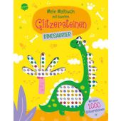 Mein Malbuch mit bunten Glitzersteinen. Dinosaurier (Mit über 1.000 Glitzersteinen), Arena Verlag, EAN/ISBN-13: 9783401720517