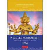 Wege der Achtsamkeit Wochen-Kulturkalender 2026 - Anregungen für jede Woche, Schnober-Sen, Martina, EAN/ISBN-13: 9783840036460