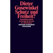 Schutz und Freiheit?, Gosewinkel, Dieter, Suhrkamp, EAN/ISBN-13: 9783518297674