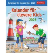 Kalender für clevere Kids Tagesabreißkalender 2026, Huhnold, Thomas/Kleicke, Christine, Harenberg, EAN/ISBN-13: 9783840036026
