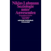 Soziologie unter Anwesenden, Luhmann, Niklas, Suhrkamp, EAN/ISBN-13: 9783518300183