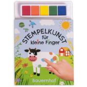 Stempelkunst für kleine Finger. Bauernhof, Arena Verlag, EAN/ISBN-13: 9783401719252