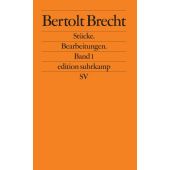Stücke. Bearbeitungen. Band 1, Brecht, Bertolt, Suhrkamp, EAN/ISBN-13: 9783518107881
