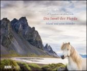 Die Insel der Pferde: Island und seine Isländer 2022 - Pferde- und Landschafts-Kalender - Querformat 52 x 42,5 cm, EAN/ISBN-13: 4250809648323