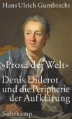 'Prosa der Welt', Gumbrecht, Hans Ulrich, Suhrkamp, EAN/ISBN-13: 9783518587577