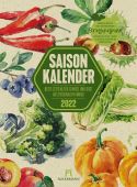 Saisonkalender - Obst & Gemüse - Graspapier-Kalender 2022, Ackermann Kunstverlag, EAN/ISBN-13: 9783838422091