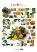 FOOD 2022 - Lebensmittel-Warenkunde - Küchen-Kalender von DUMONT- Poster-Format 50 x 70 cm, EAN/ISBN-13: 4250809647883